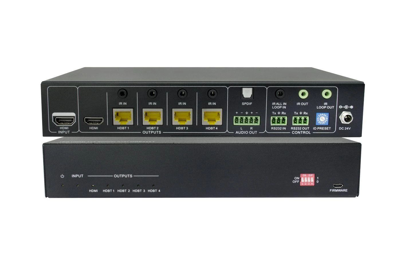 Šakotuvas VivoLink HDBT 2.0 splitter 1x4