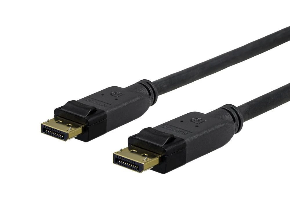DisplayPort laidas su auksinėmis jungtimis