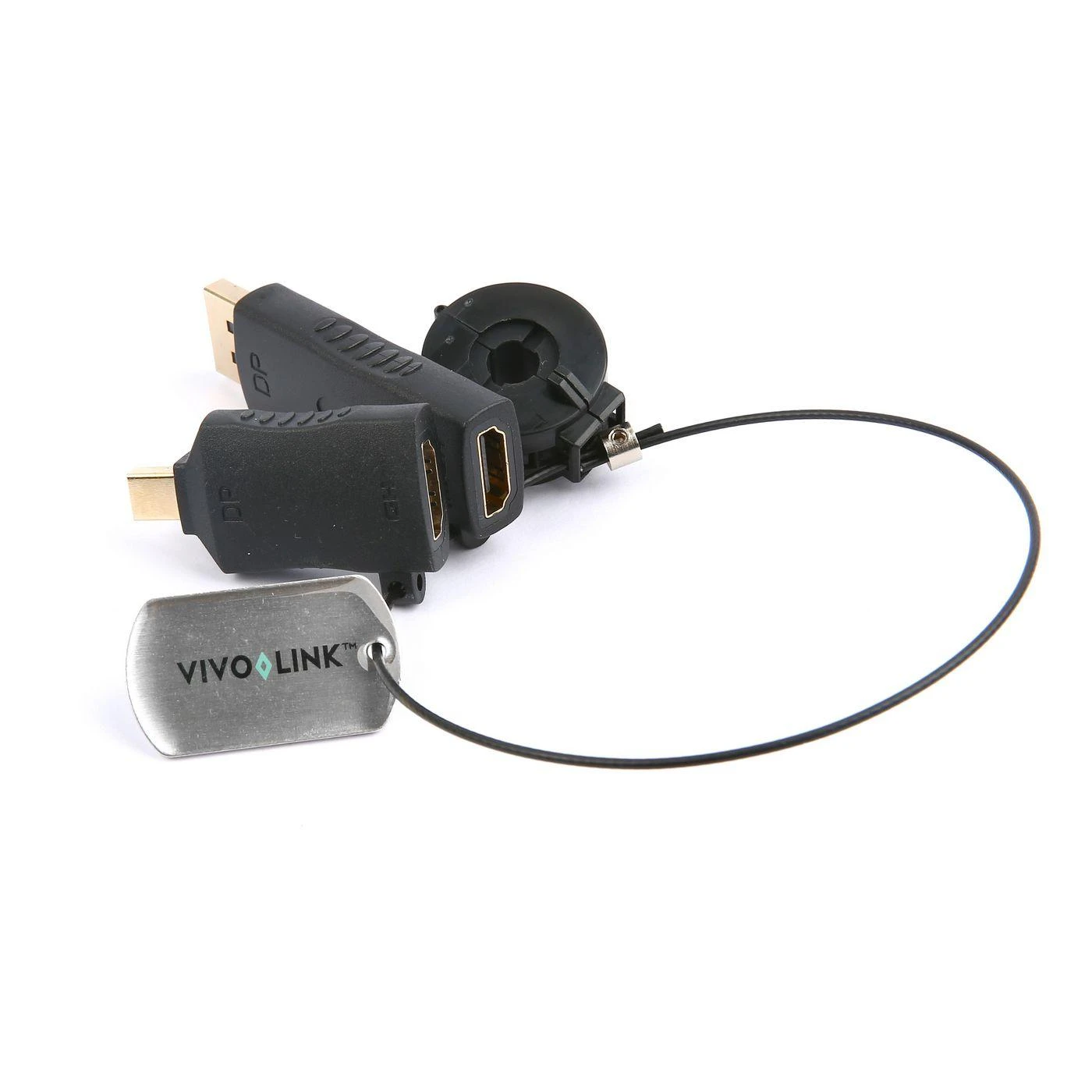 AV adapteris VivoLink Rodyti Uostas - HDMI juodas (PROADBUR1)