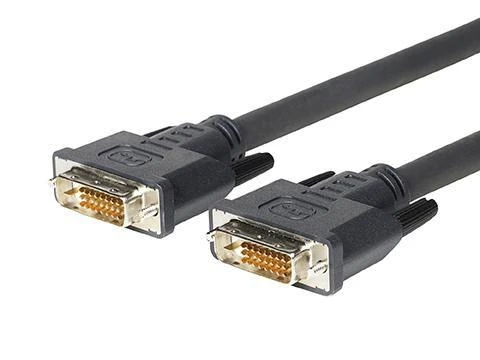 DVI-D į DVI-D laidas su auksinėmis jungtimis
