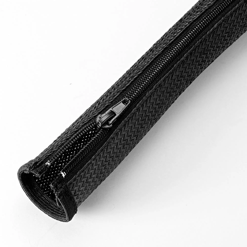 VivoLink Organizer Vivolink PROZIPSLEEVE2018 Juodas kabelio movos