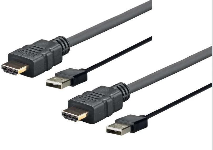 Kabelis USB VivoLink USB-A - HDMI 2 m Juodas (PROHDMIUSB2)