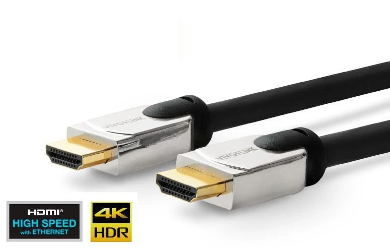 Kabelis VivoLink HDMI - HDMI 12,5m juoda (PROHDM12,5)