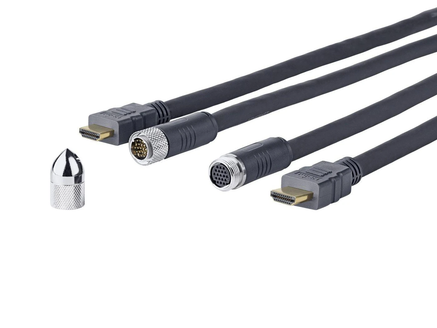 VivoLink HDMI kabelis su nuimama apsaugine jungtimi