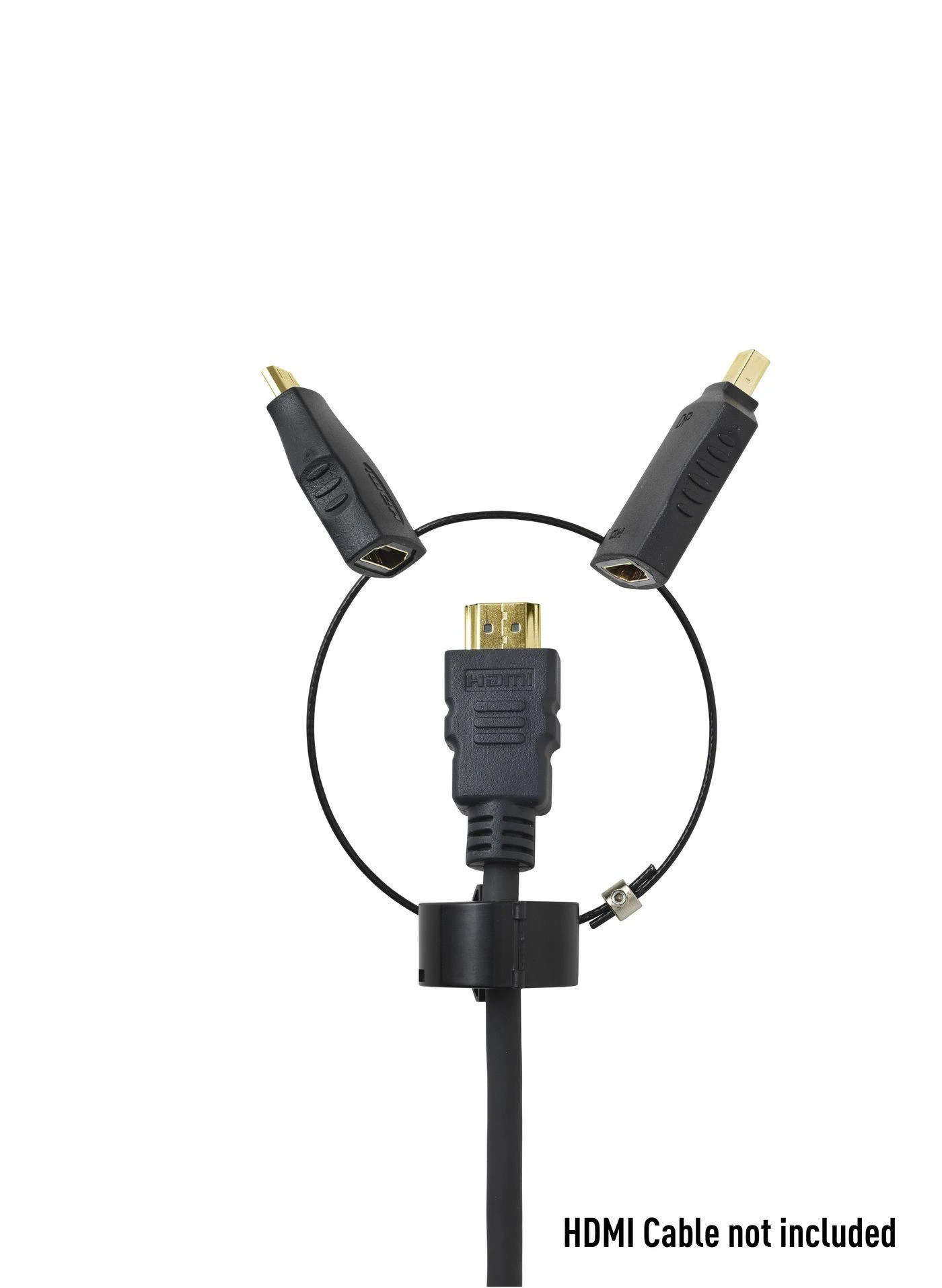 HDMI adapterių rinkinys ant žiedo