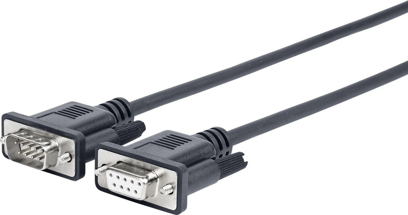 VivoLink DB-9 - DB-9, 3m, Juodas (PRORS3)