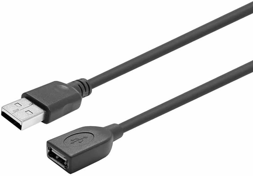 Kabelis USB VivoLink USB-A - USB-A 15 m Juodas (PROUSBAAF15)