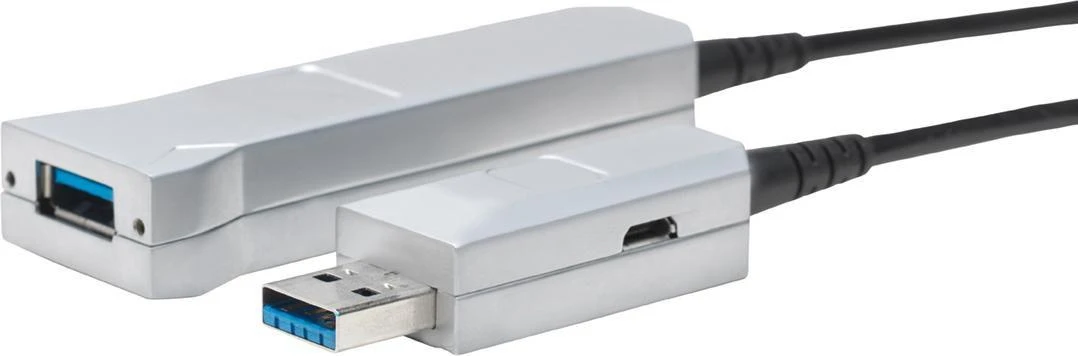 Kabelis USB VivoLink USB-A - USB-A 40 m Juodas (PROUSB3AAF40)