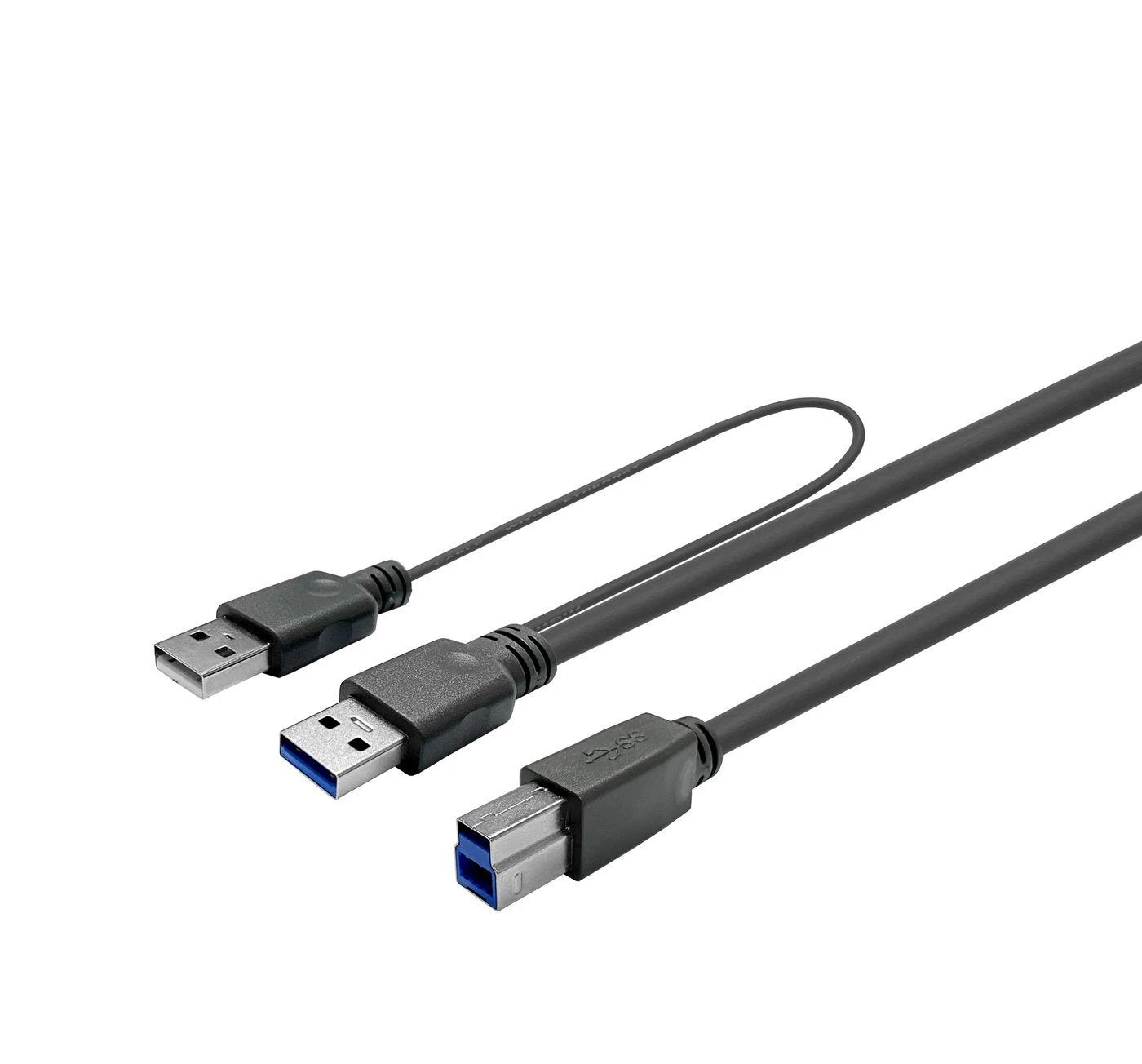 Kabelis USB VivoLink USB-A - USB-A 7 m Juodas (PROUSB3AB7C)