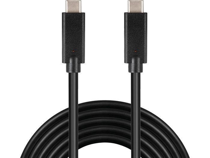 Kabelis USB VivoLink USB-C - USB-C 1.8 m Juodas (PROUSBCMM1.8)