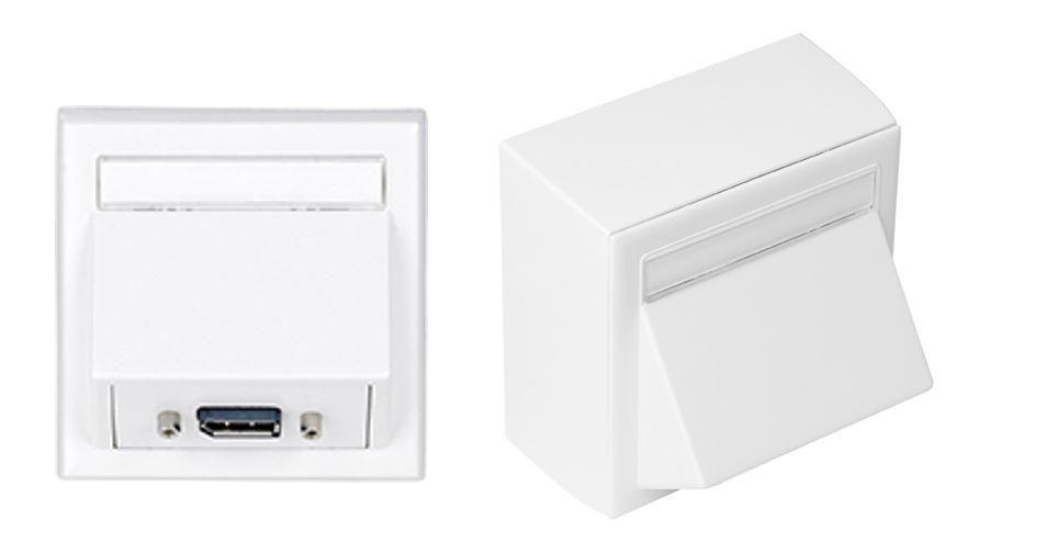 VivoLink WI221196 gniazdko elektryczne DisplayPort Baltas