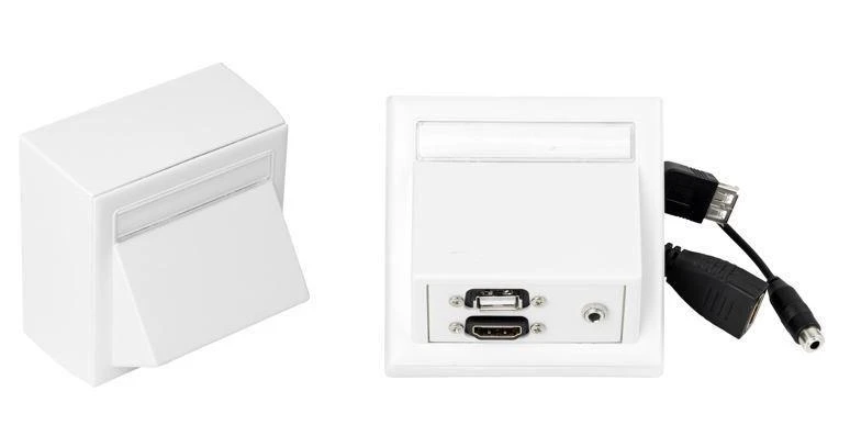 Vivolink Vivitek Wall HDMI, USB + AUD 3,5mm