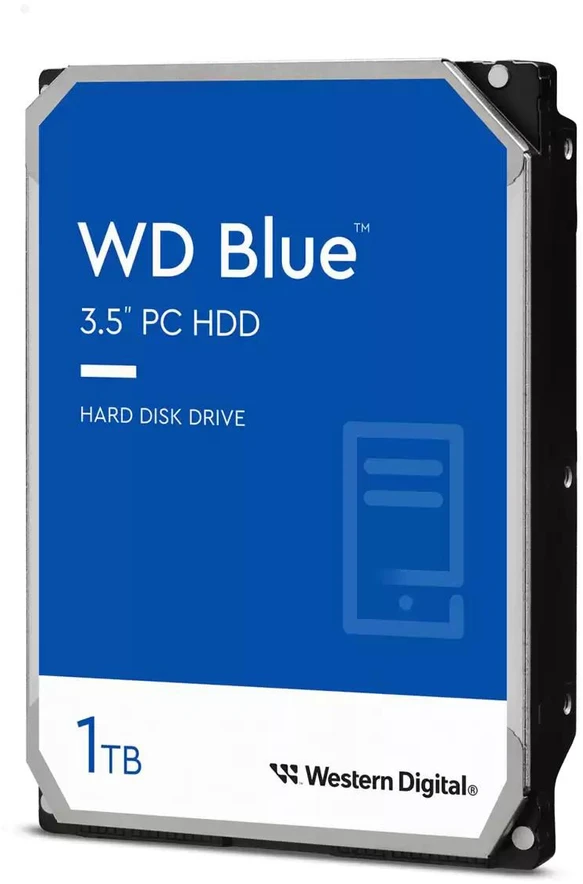 SanDisk WD Mėlyna 1TB SATA 3.5inch HDD 6Gb/s