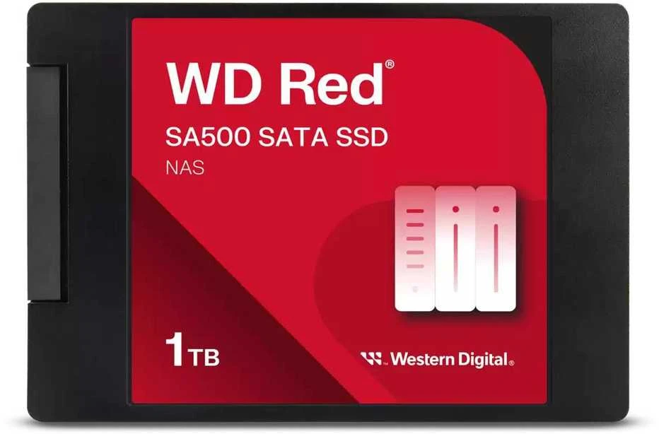 Western Digital Raudona SA500 NAS SATA SSD 1TB **New Retail** Solid state