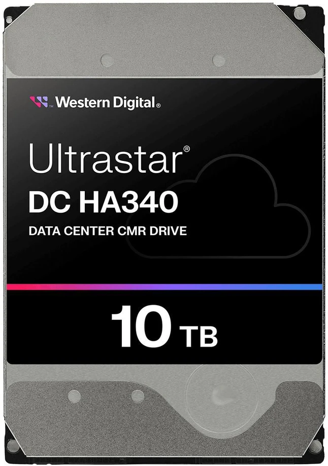 Sandisk Western Digital HDD Server WD/HGST ULTRASTAR DC HA340 (3.5’’, 10TB, 256MB, 7200RPM, SATA 6Gb/s, 512E SE NP3) SKU: 0B47062