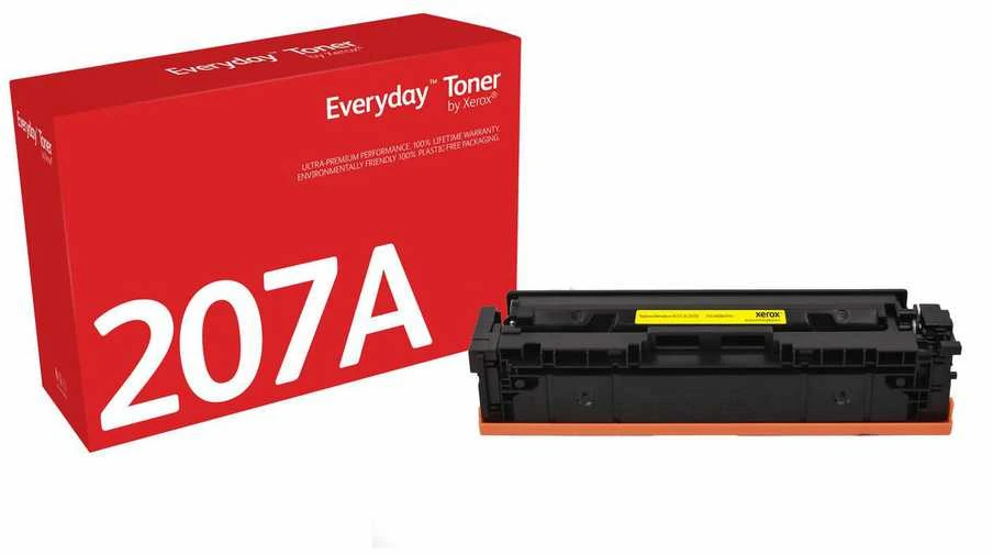 Xerox KASDIENINIS „Geltonas“ TONERIS, SKIRTAS HP - 207A (W2212A), STANDARTINĖ TALPA