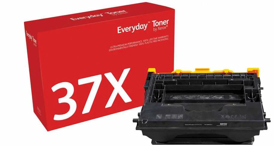 Xerox for HP No.37X CF237X juoda kasetė lazeriniams spausdintuvams, 25000, psl.