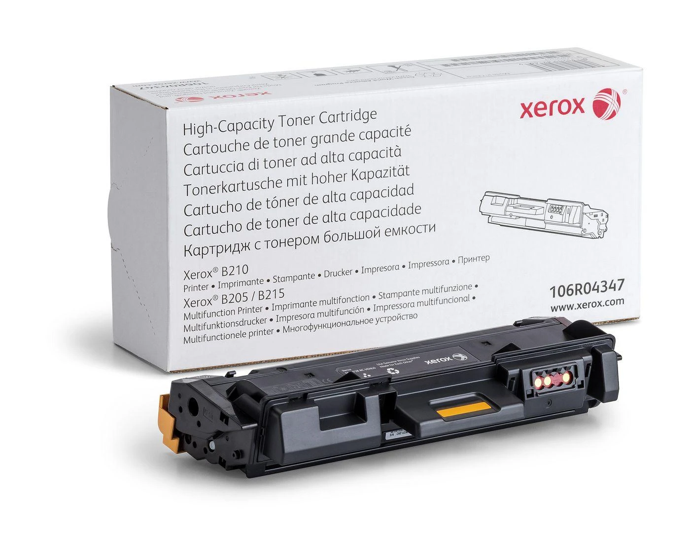 Xerox HC (106R04347), juoda kasetė