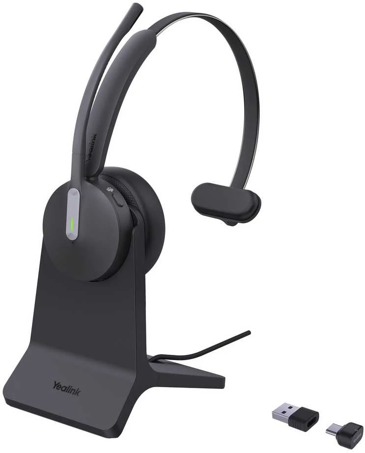 Yealink BH70 Mono ausinės su stovu ir USB adapteriais