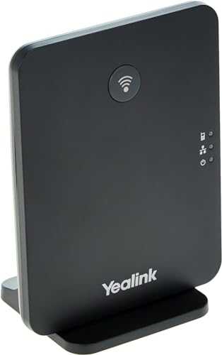 Telefonas Yealink W70B DECT base station Pilkas