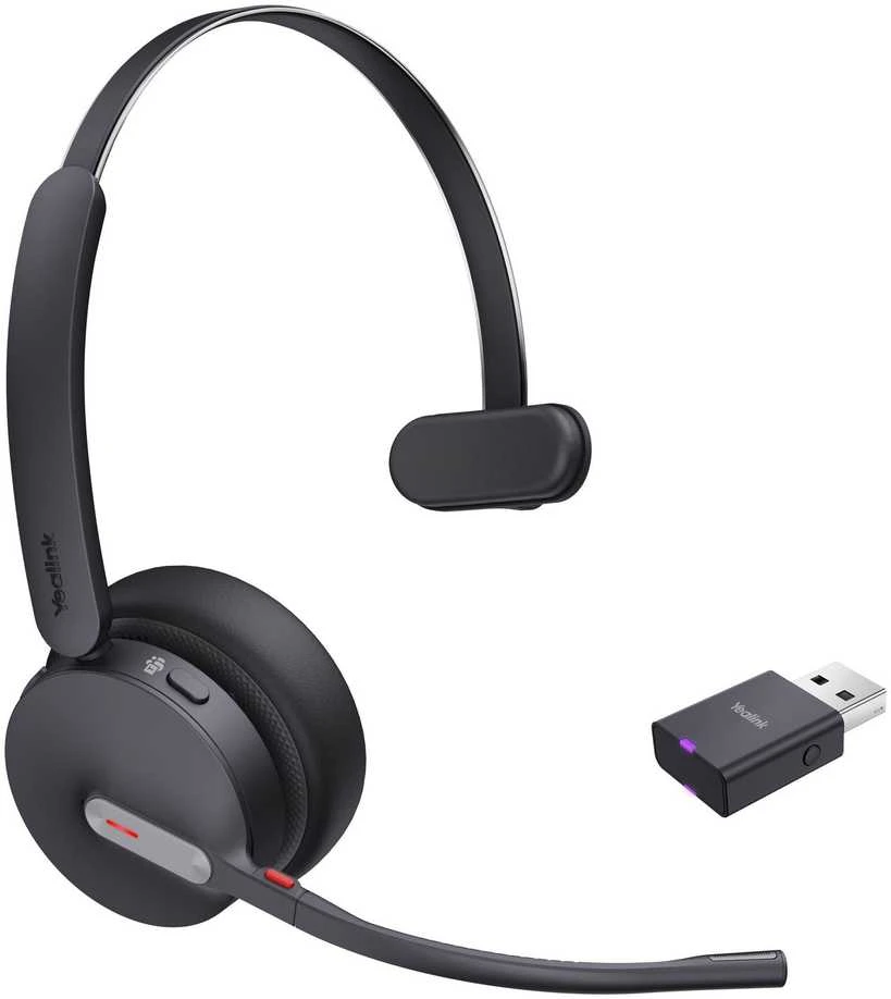 Yealink WH64 mono ausinės su USB jungtimi