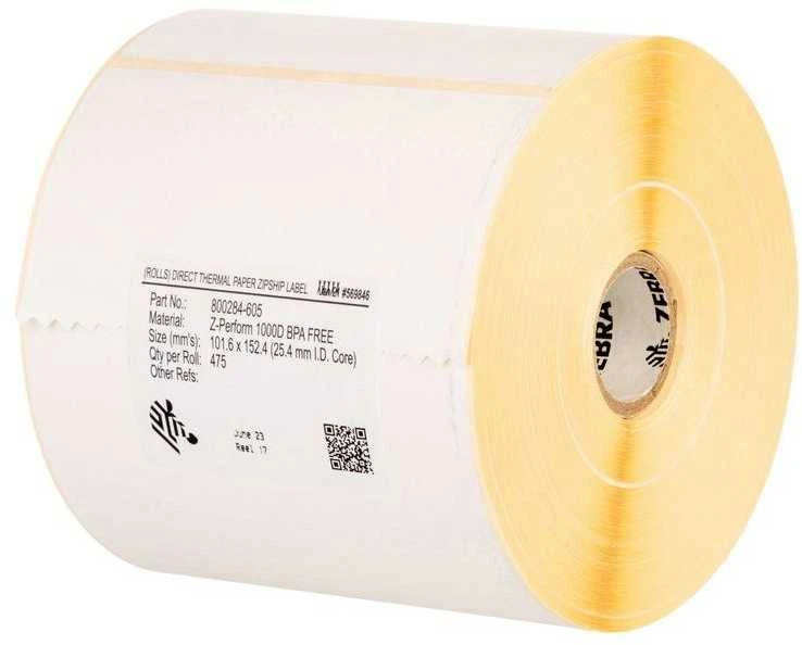 Zebra Etiketė, popierius, 95x51 mm, TT