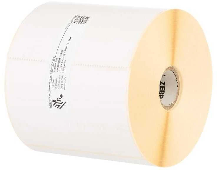 Zebra Label roll, 102x152mm, 12/box