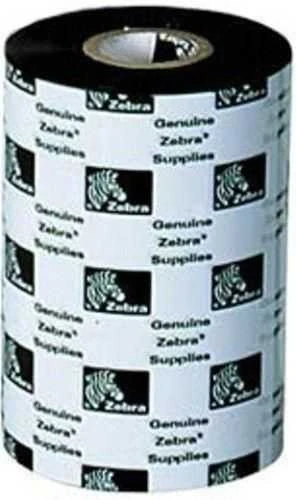 Zebra vaško juostelė, 80 mm x 450 m (3,15 colio x 1476 pėdos), 2100; Didelio našumo, 25 mm (1 colio) šerdis, 12 vnt. / dėžutė