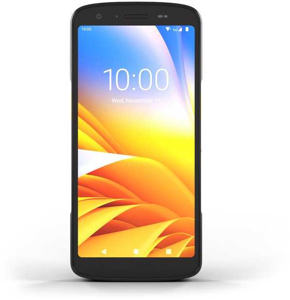 „Zebra“ tinklo terminalas su lietimui jautriu ekranu, TC22 / WLAN/Wifi 6 / SE4710 / 6" / 6 GB / 64 GB / 16 MP RFC / 5 MP FFC / 2 kontaktų galinė įvestis/išvestis / padidinta 5200 mAh baterija / NFC / BT / USB-C / GMS / ROW