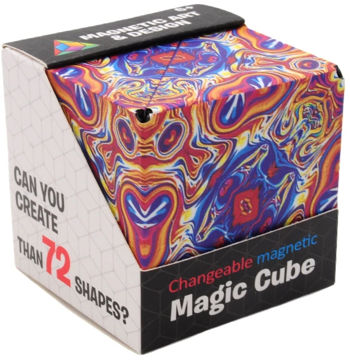 3D magnetinis kubas, margas