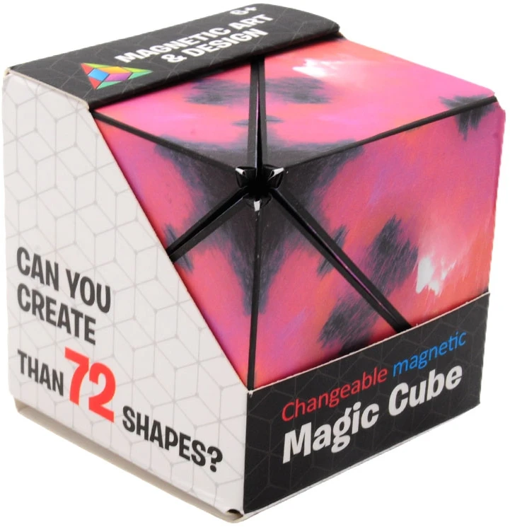 3D magnetinis kubas, rožinis