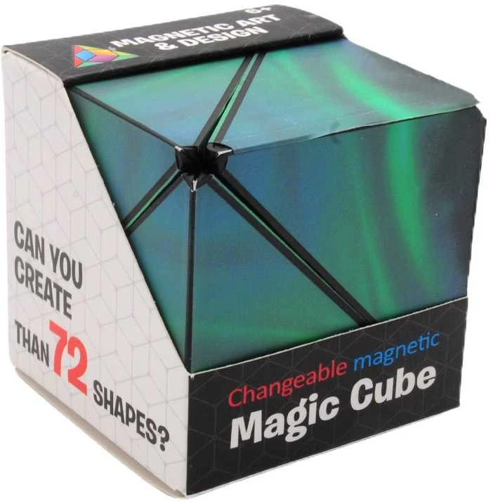 3D magnetinis kubas, žalias
