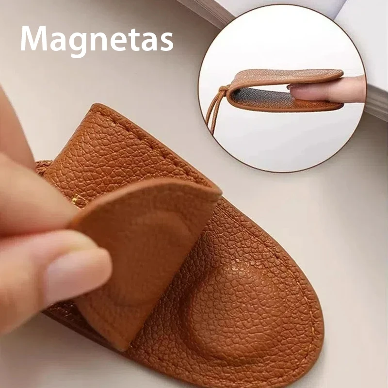 Akinių laikiklis ant kaklo su magnetu - Juoda