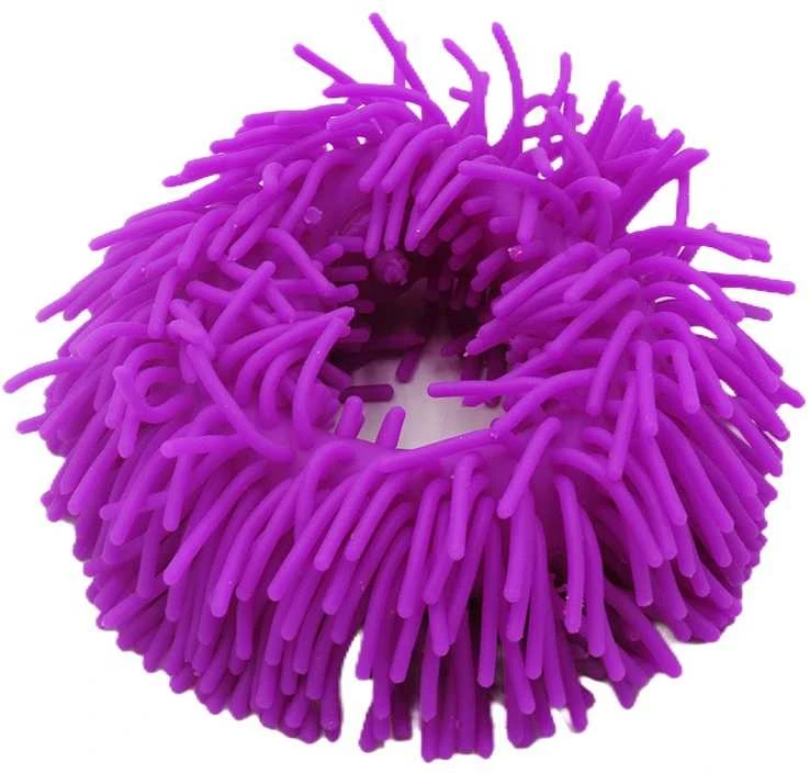 Antistresinis kamuoliukas "Spurga", šviečiantis - Violetinė