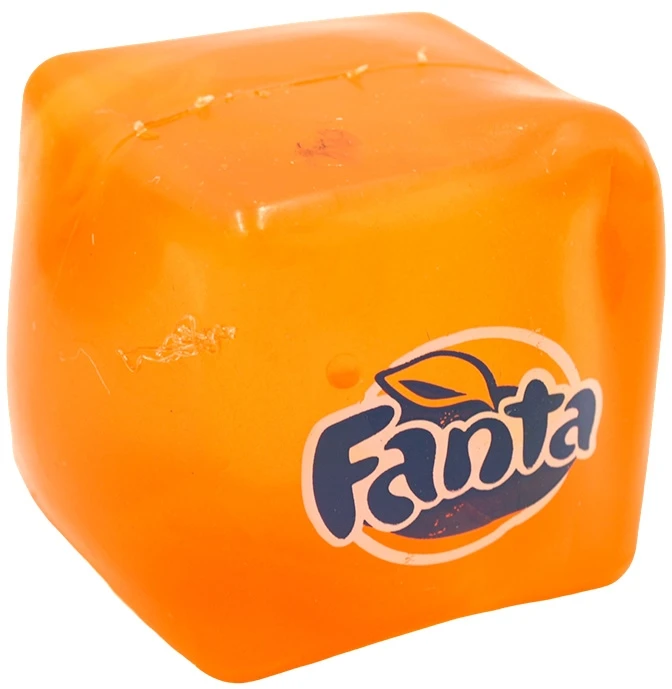 Antistresinis minkomas žaislas Nee Doh Kubas, 5 cm - Žalia