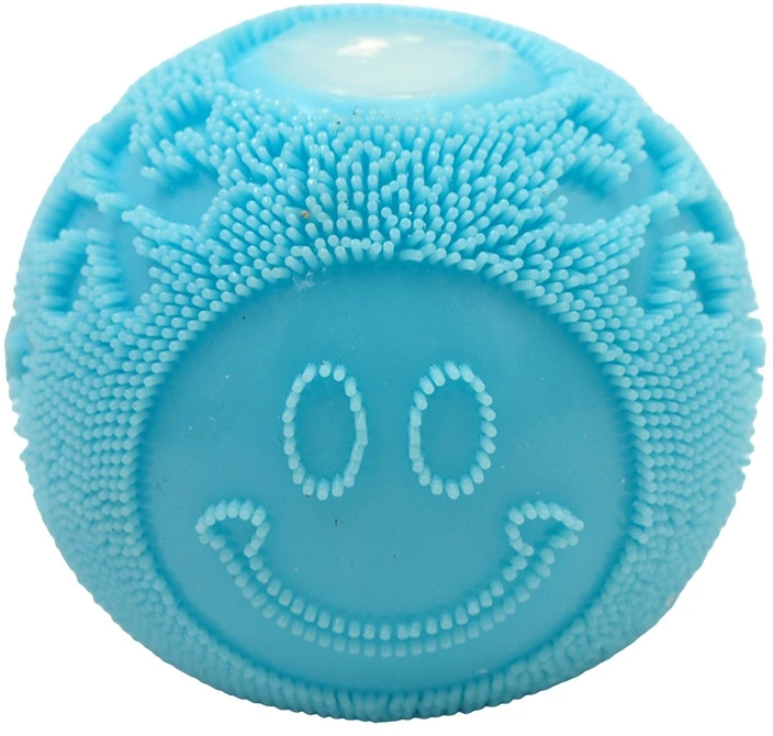 Antistresinis minkomas žaislas NeeDoh Fuzz Ball, 6 cm - Rožinė