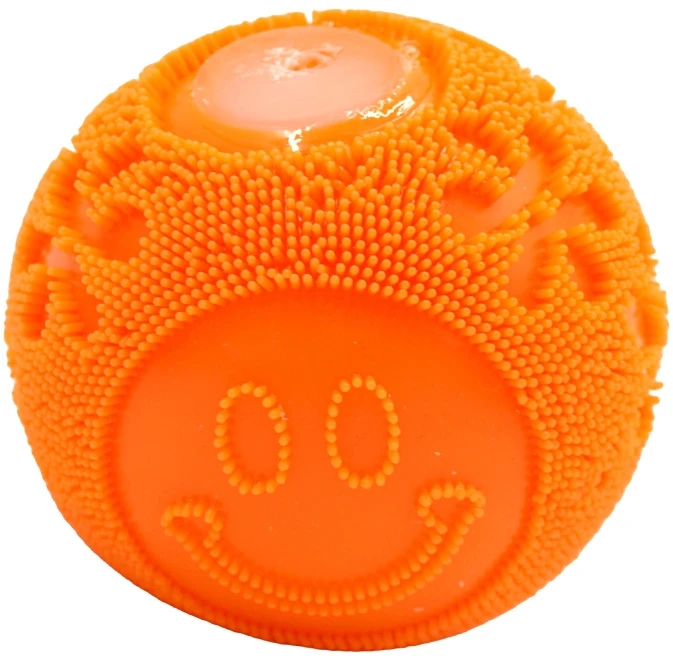 Antistresinis minkomas žaislas NeeDoh Fuzz Ball, 6 cm - Rožinė