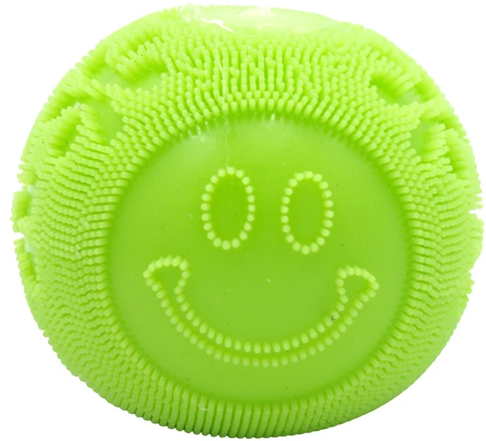 Antistresinis minkomas žaislas NeeDoh Fuzz Ball, 6 cm - Rožinė