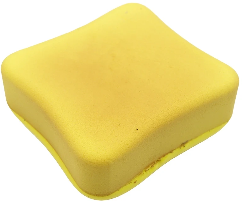 Antistresinis minkomas žaislas Pyragaitis (Squishy), 10x10x3,5 cm - Balta