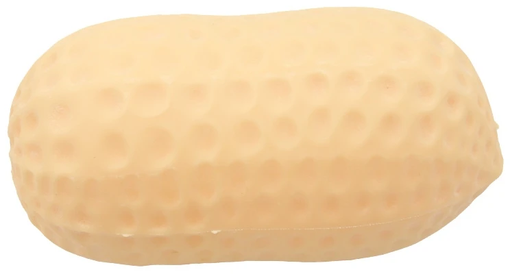 Antistresinis minkomas žaislas Riešutas, 17x9 cm