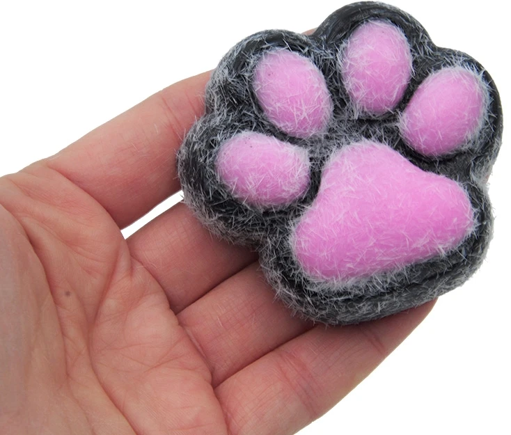Antistresinis žaislas Katės letenėlė (Cat Paw), 6 cm - Rožinė