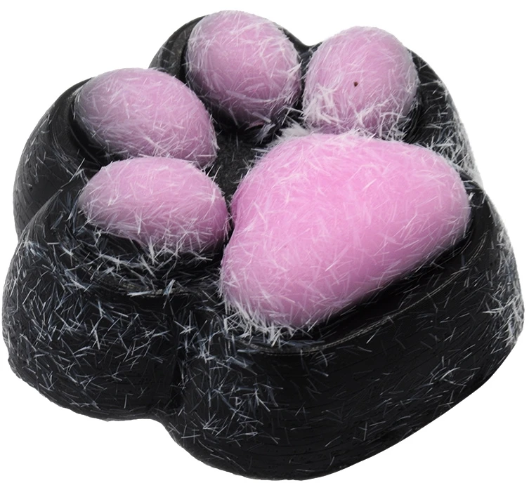 Antistresinis žaislas Katės letenėlė (Cat Paw), 6 cm - Rožinė