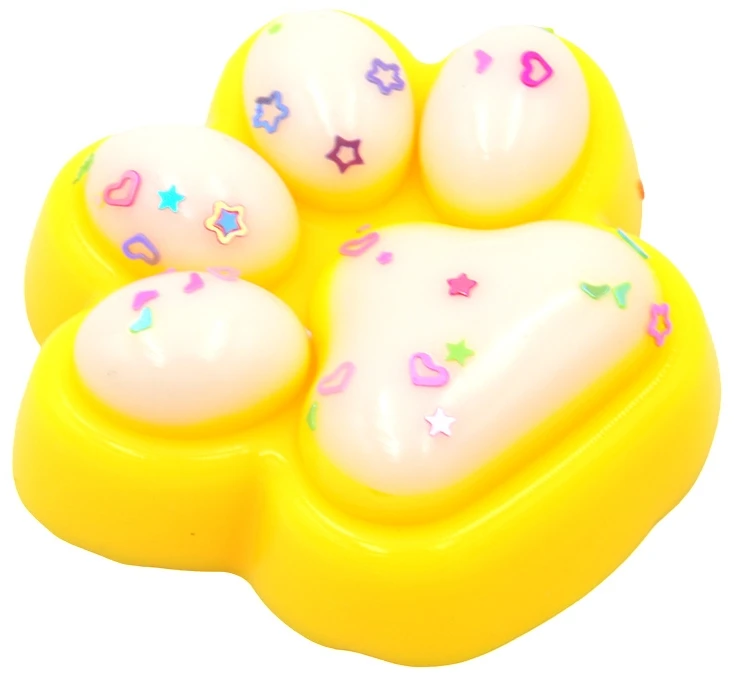 Antistresinis žaislas Katės letenėlė (Cat Paw), 6 cm - Violetinė