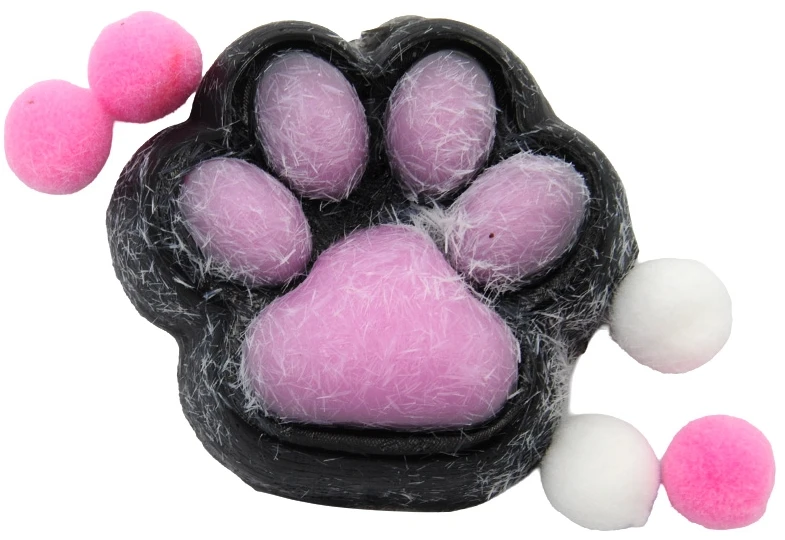Antistresinis žaislas Katės letenėlė (Cat Paw), 6 cm - Rožinė