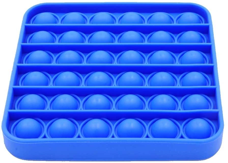 Antistresinis žaislas POP-IT keturkampis - Mėlyna
