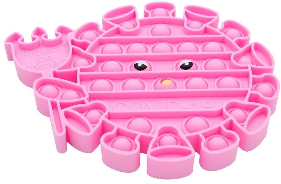 Antistresinis žaislas POP-IT Covid-19, 14,5x18 cm