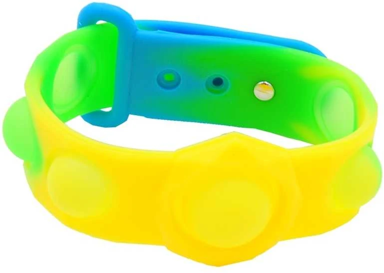 Antistresinis žaislas POP-IT spalvotos apyrankės, 3,5x26 cm