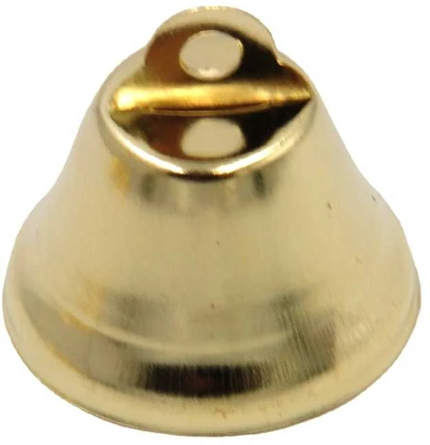 Auksinis metalinis varpelis, 2,6 cm