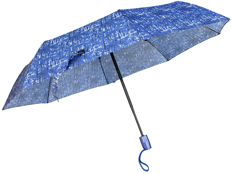 Automatinis moteriškas skėtis - Tamsiai mėlyna