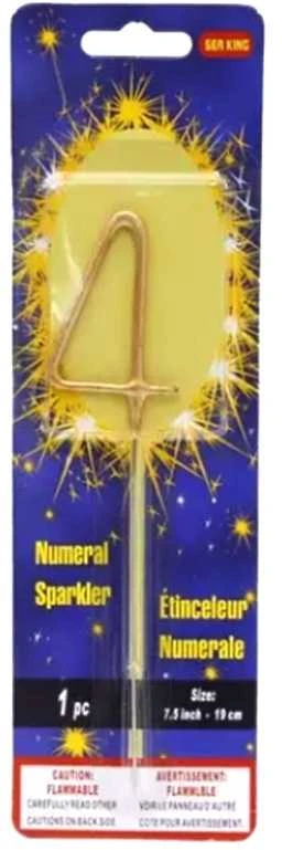 Bengališkos ugnelės skaičius "4"